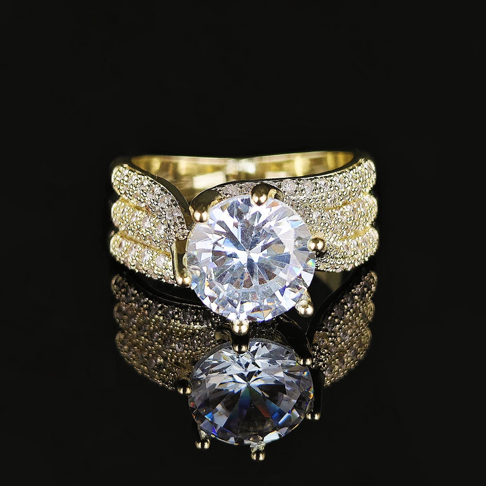 Cubic Zirconia Engagement Ring