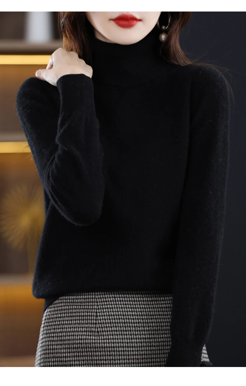Merino Wool Cashmere Sweater / Jumper