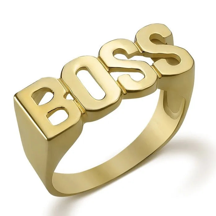 Boss Hollow Ring