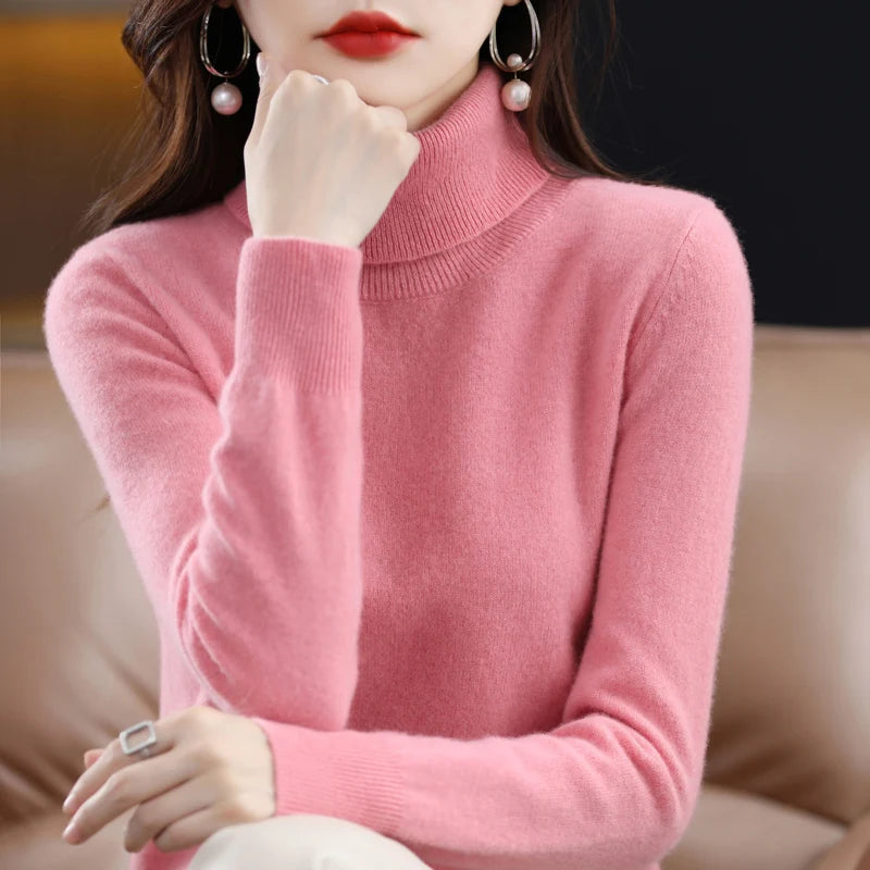Merino Wool Cashmere Sweater / Jumper