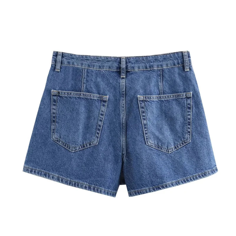 TRAF Blue Denim outfit