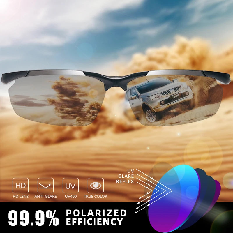 CLLOIO Aluminum Polarized Sunglasses
