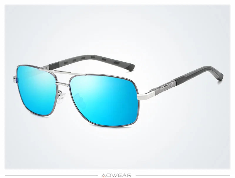 AOWEAR Retro Polarized Sunglasses
