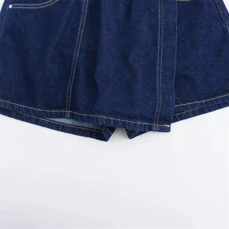 TRAF Blue Denim outfit