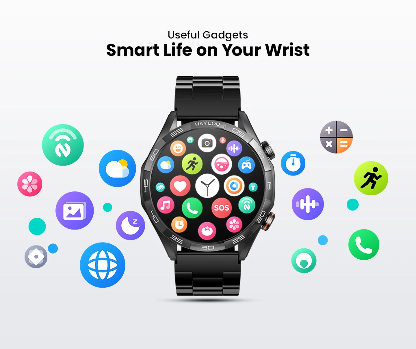 HAYLOU Solar 5 Voice Calling Smartwatch