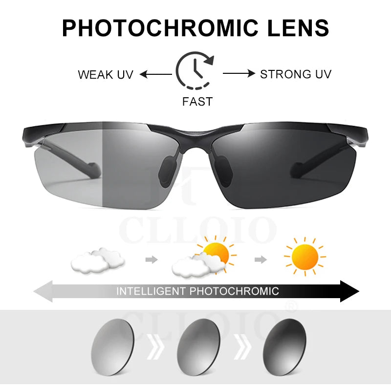 CLLOIO Aluminum Polarized Sunglasses