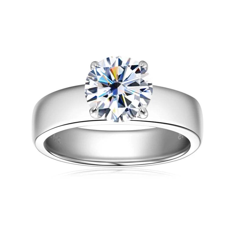 Anziw 18k Gold Plated Engagement Ring