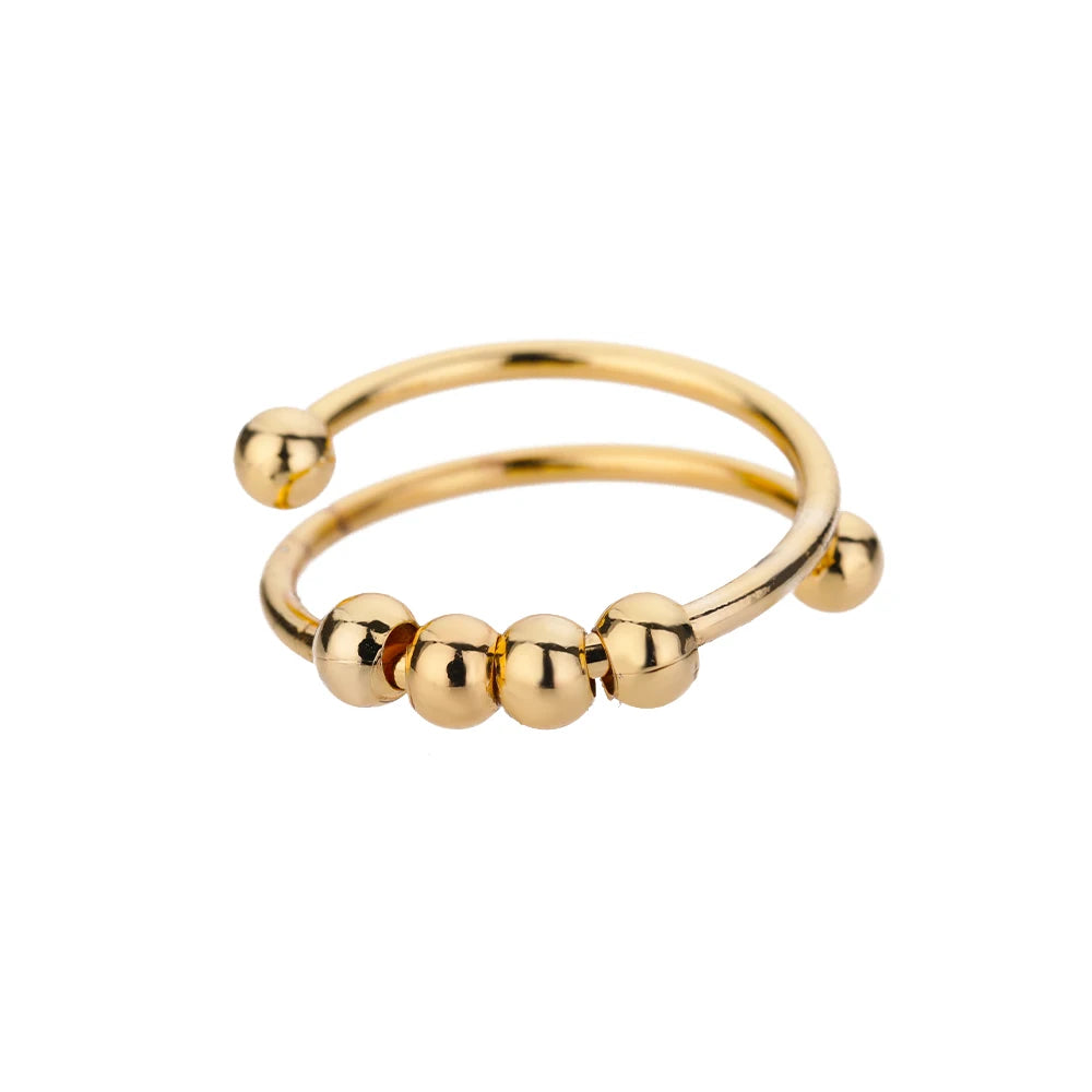 Gold Color Luxury Classic rings