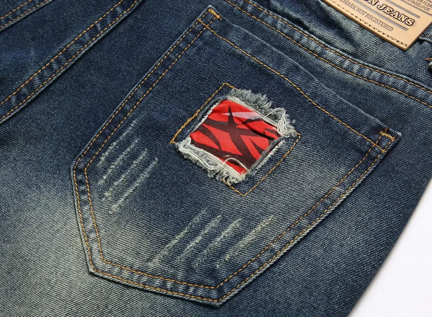 Never function Ripped Denim Shorts