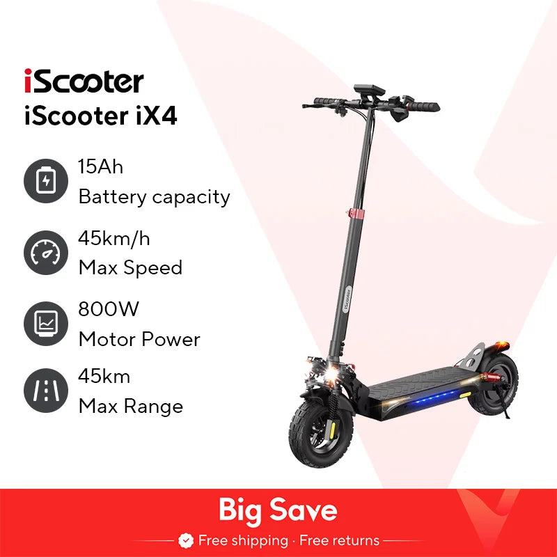 iScooter iX3/iX4 Electric Scooter
