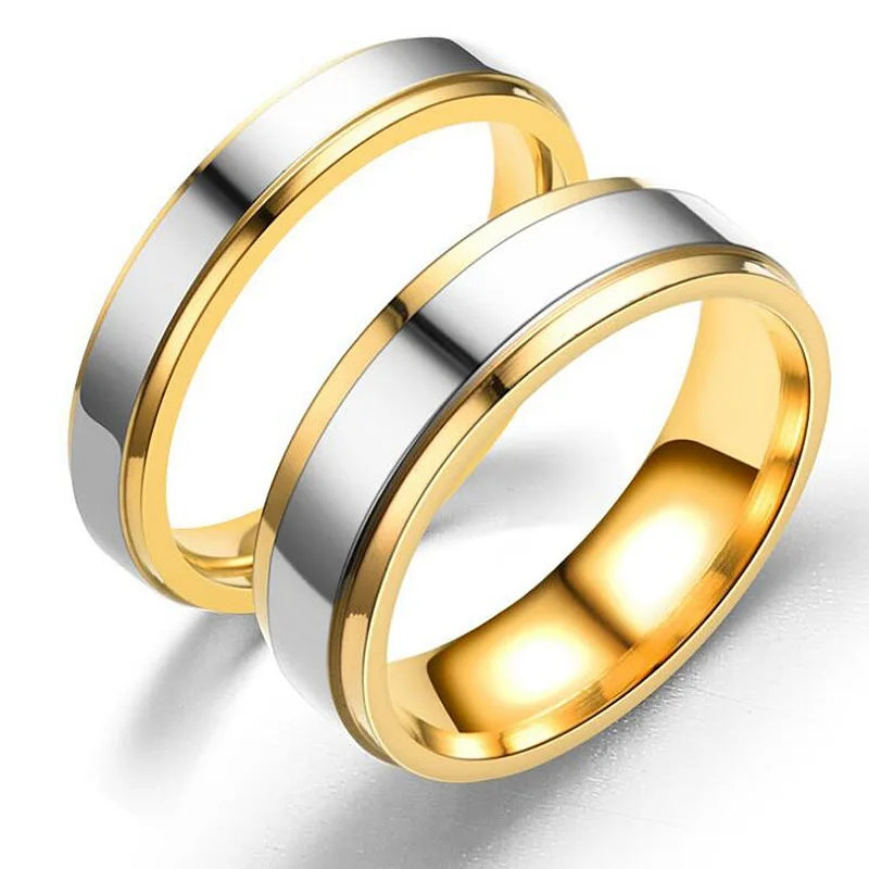 Ramos Stainless Steel Wedding Rings