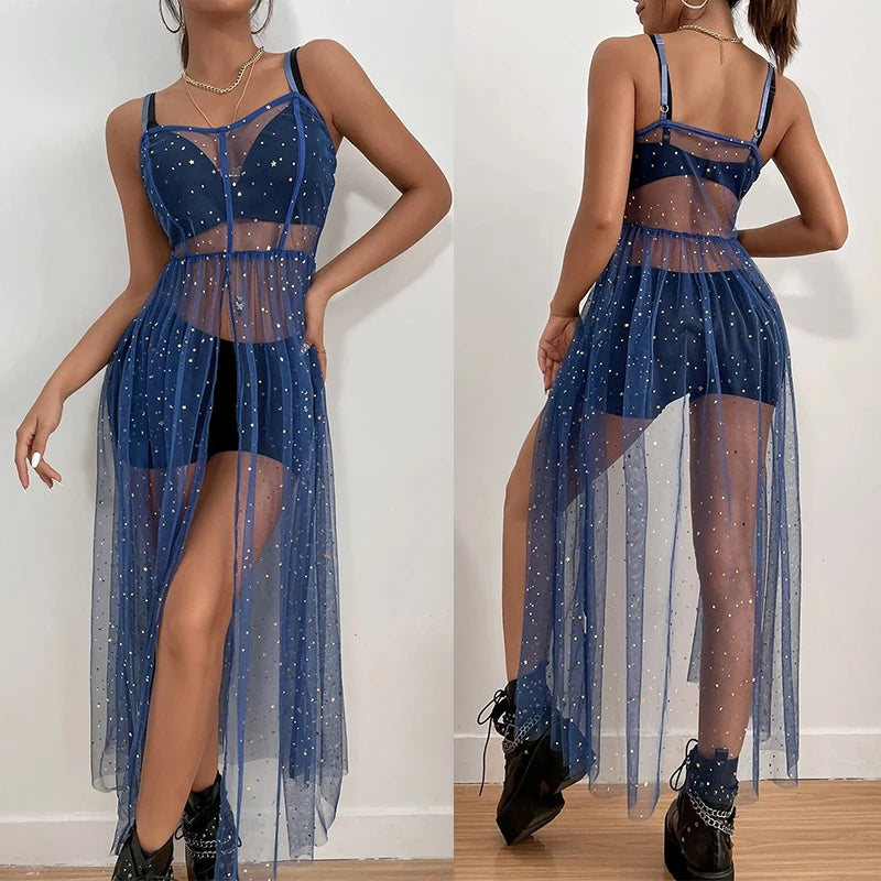 Cover Up Dress Mesh