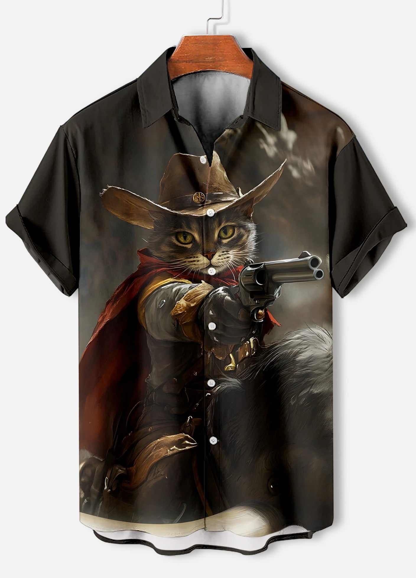 Retro Cartoon Anime Cat  Shirts