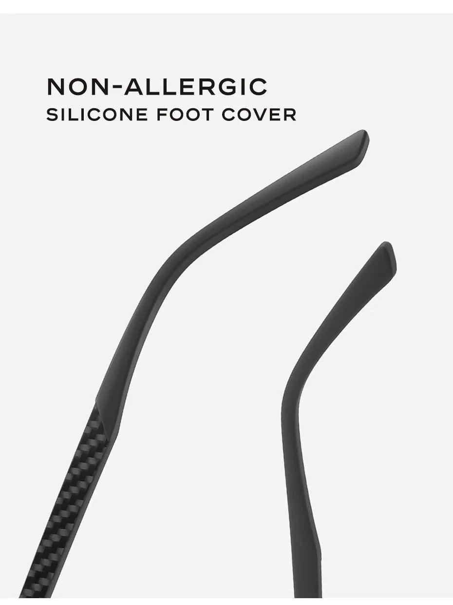 CAPONI Carbon Fiber Polarized Sunglasses