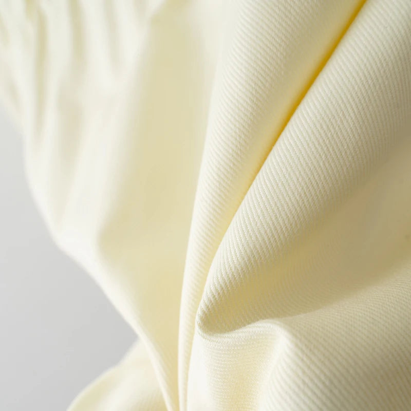 Yellow Adjustable waist Zip Jacket