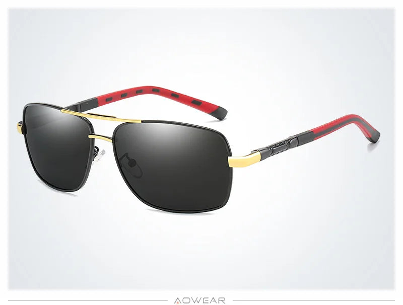 AOWEAR Retro Polarized Sunglasses