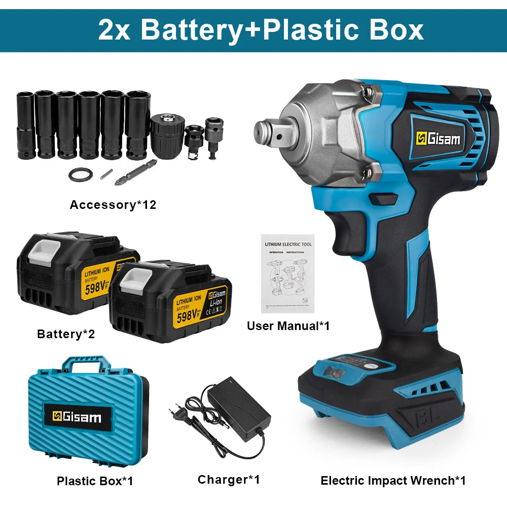 Gisam Torque Electric Impact Wrench