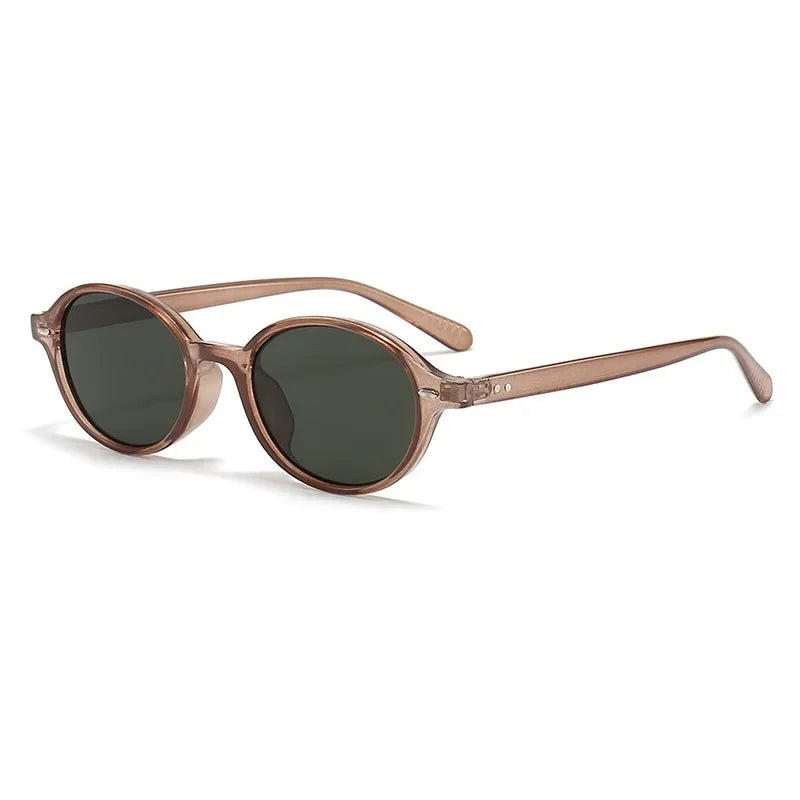 Retro Small Oval Sunglasses