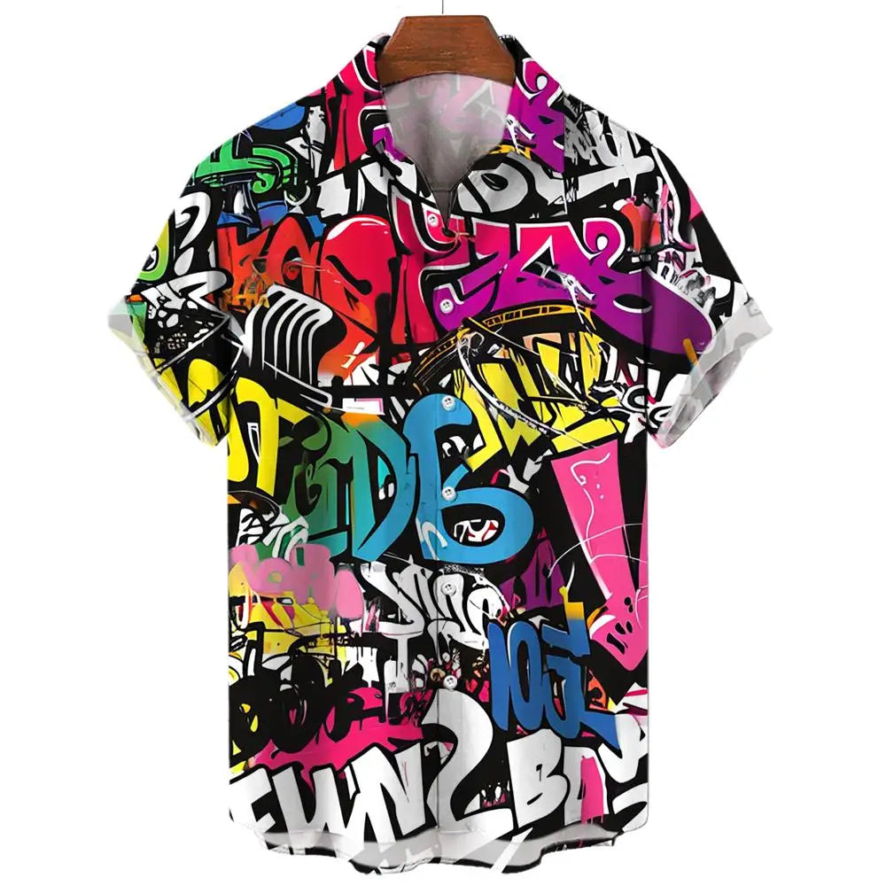 Hawaiian Shirt Short-Sleeved Shirt