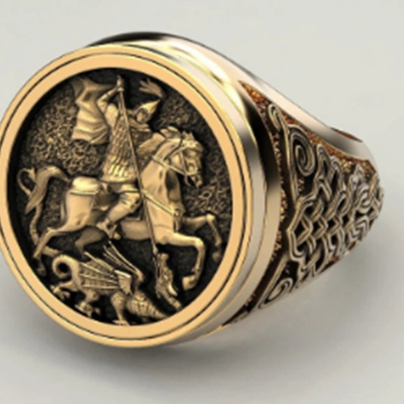 Horse Riding Vintage Ring