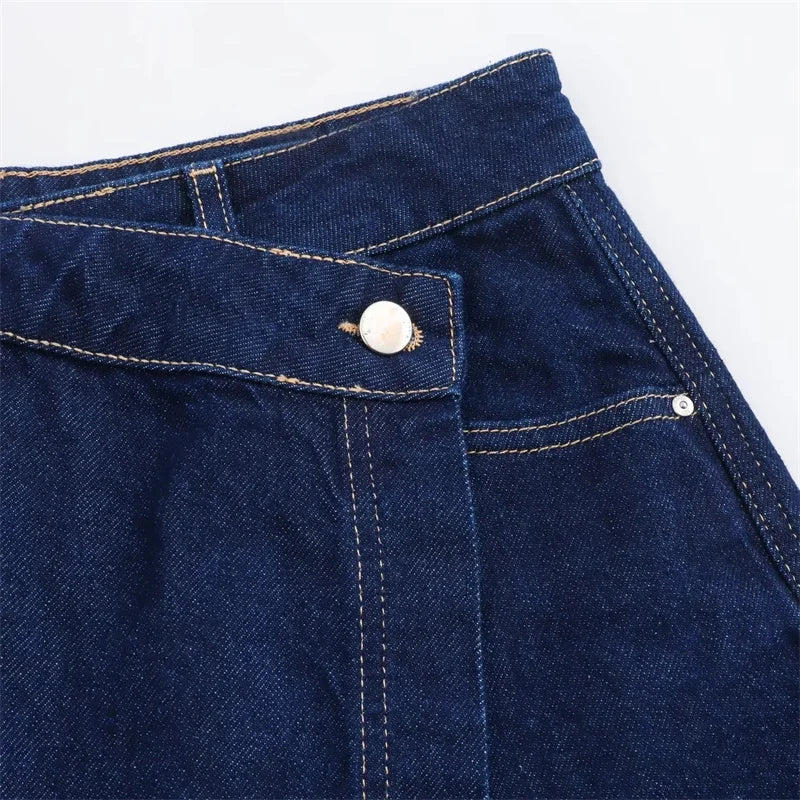 TRAF Blue Denim outfit
