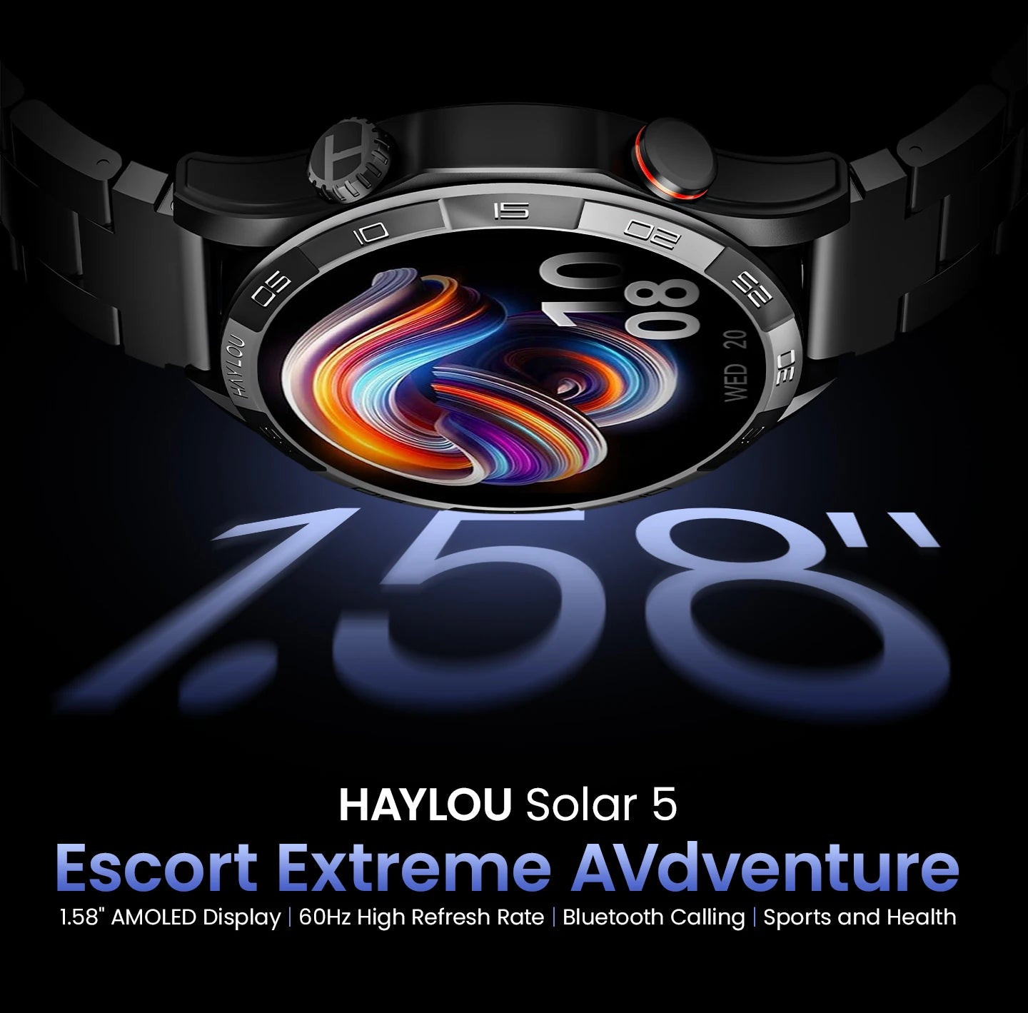 HAYLOU Solar 5 Voice Calling Smartwatch