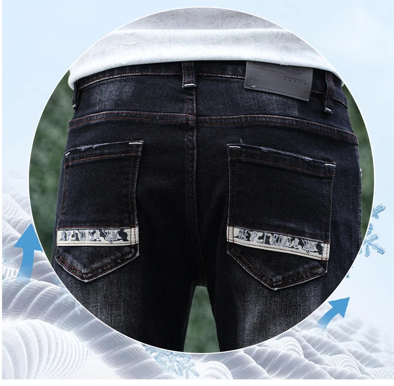 Stretch Denim Shorts