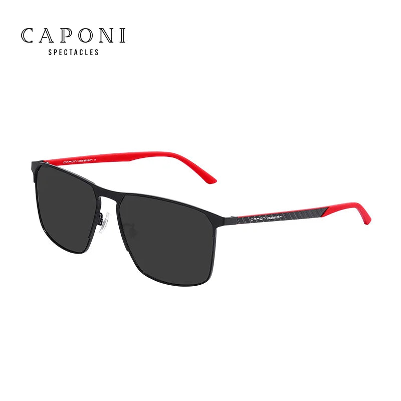 CAPONI Carbon Fiber Polarized Sunglasses