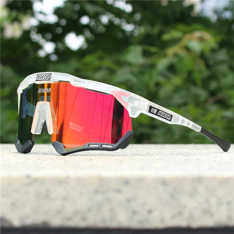 SCICON Cycling Glasses UV400 Outdoor Sports Sunglasses