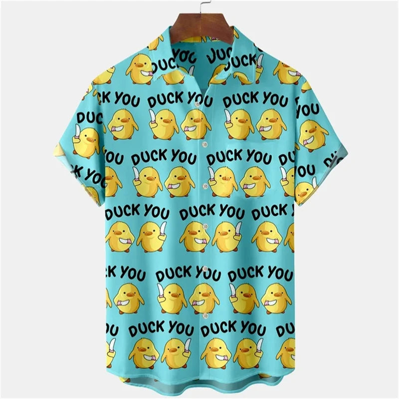 3D Animal Ducks Printing Shirts
