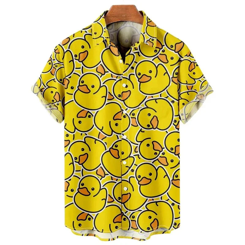 3D Animal Ducks Printing Shirts
