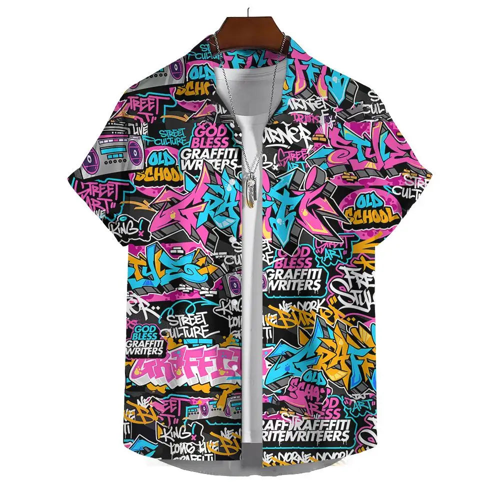 Hawaiian Shirt Short-Sleeved Shirt