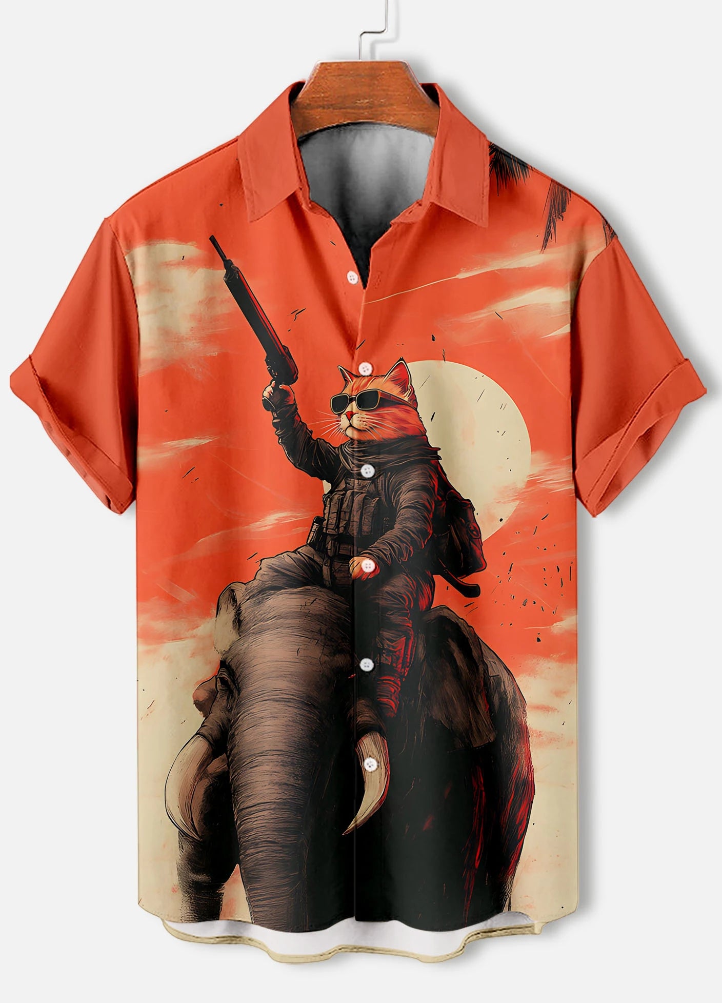 Retro Cartoon Anime Cat  Shirts