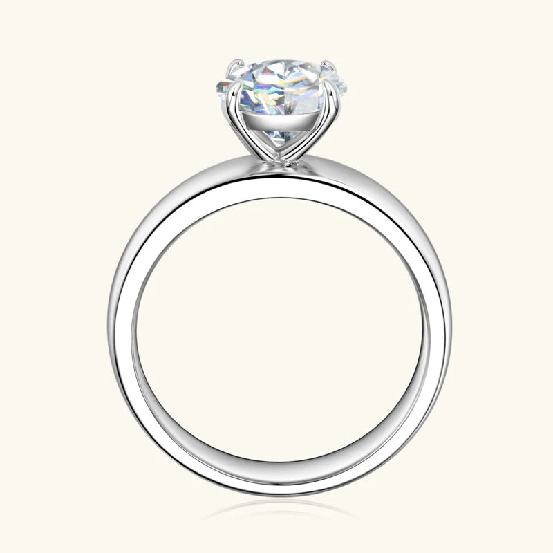 Anziw 18k Gold Plated Engagement Ring