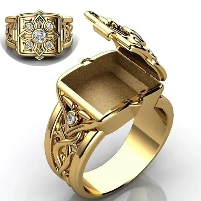 New Vintage Punk Men's Ring