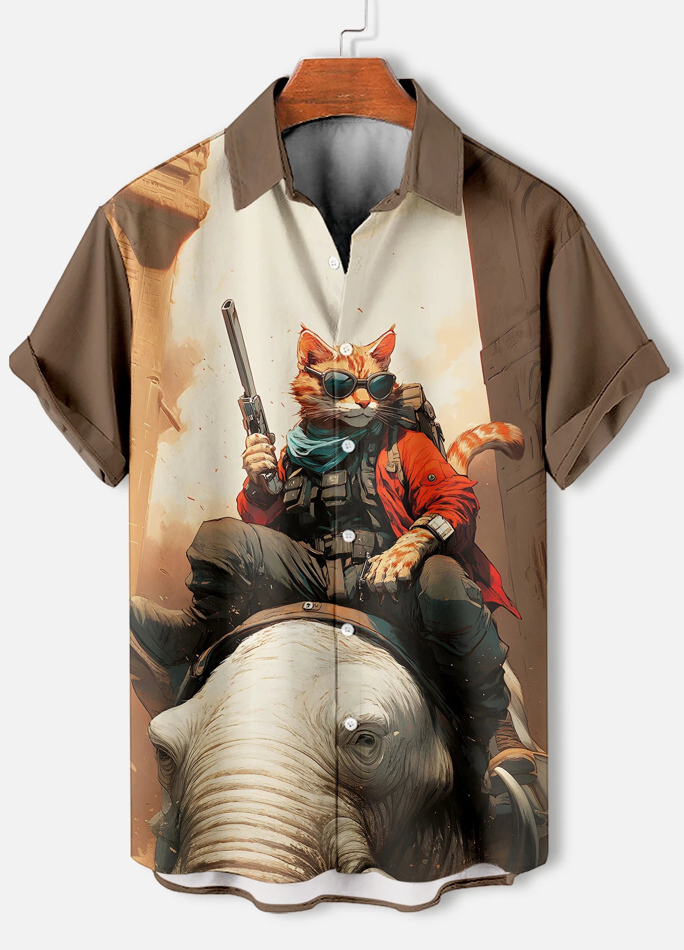 Retro Cartoon Anime Cat  Shirts