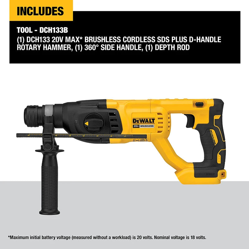 DeWalt DCH133 Rotary Hammer Drill