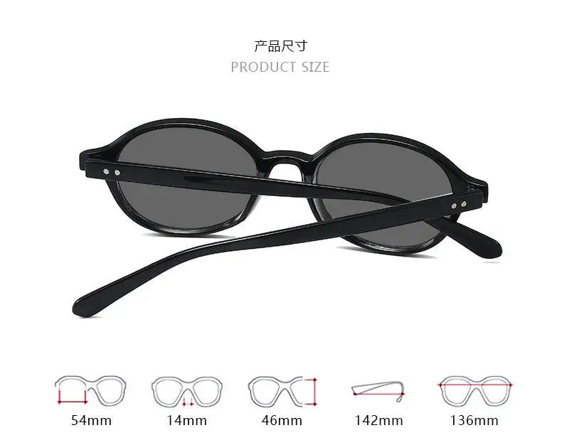 Retro Small Oval Sunglasses