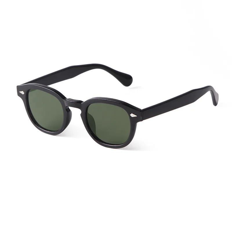 Vintage Fashion Shell Round Sunglasses