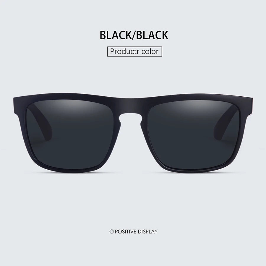 Ravenisa Square Vintage Polarized Sunglasses