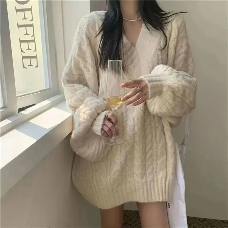 Sweater Harajuku  Knitted Pullovers