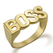 Boss Hollow Ring