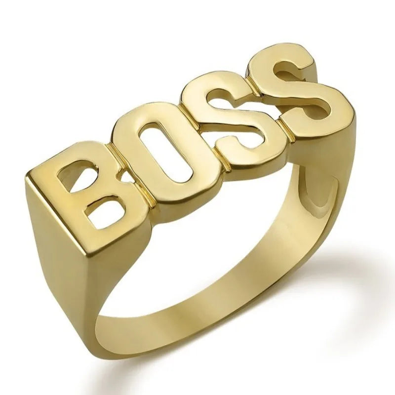 Boss Hollow Ring