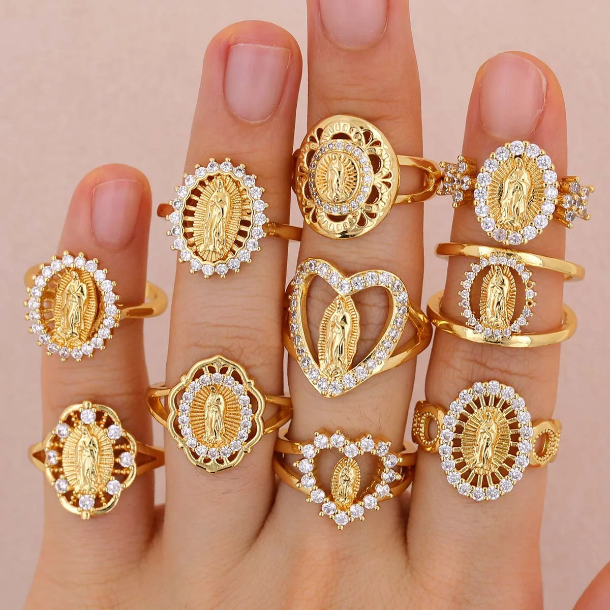 Virgin Mary Rings