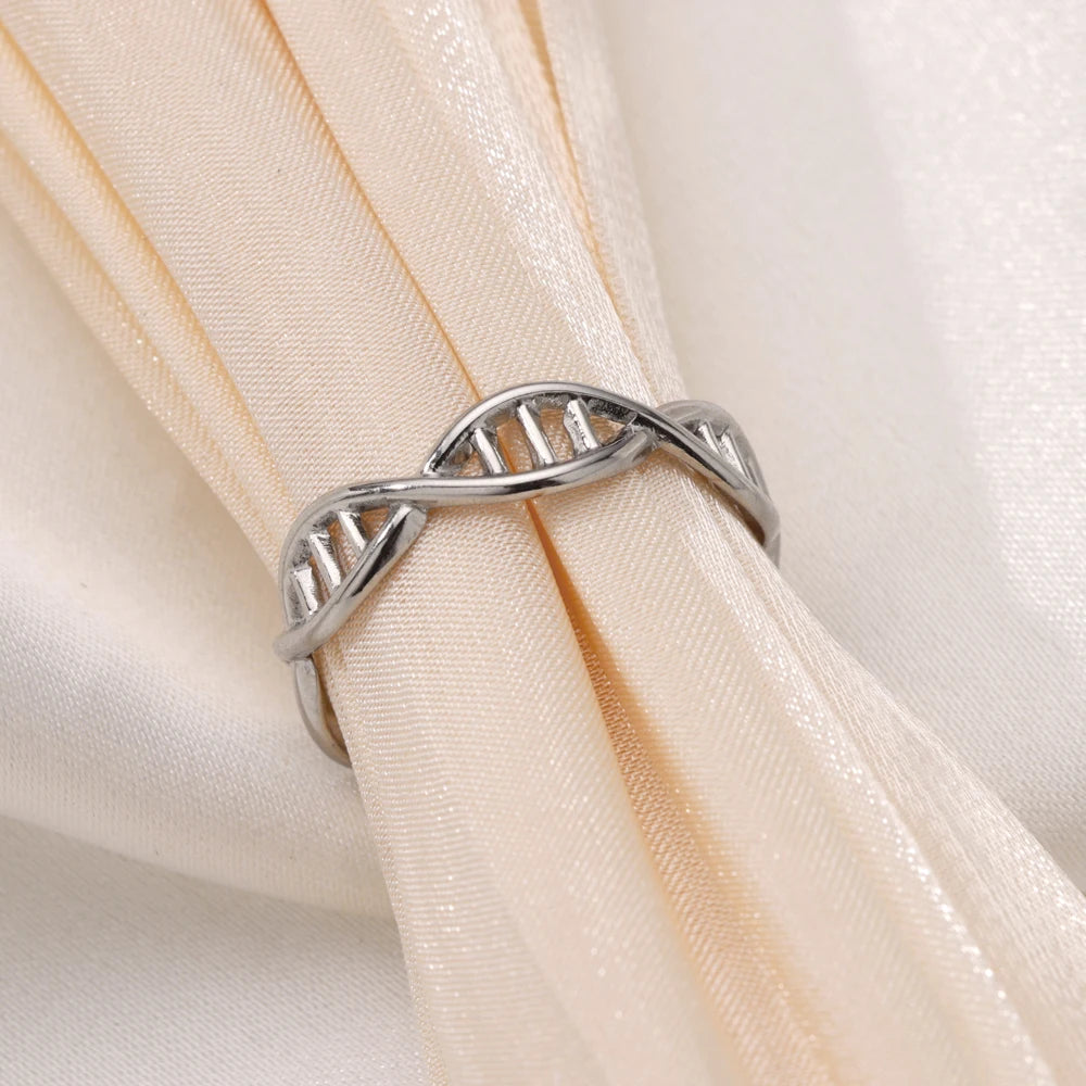 DNA Spiral Open Rings
