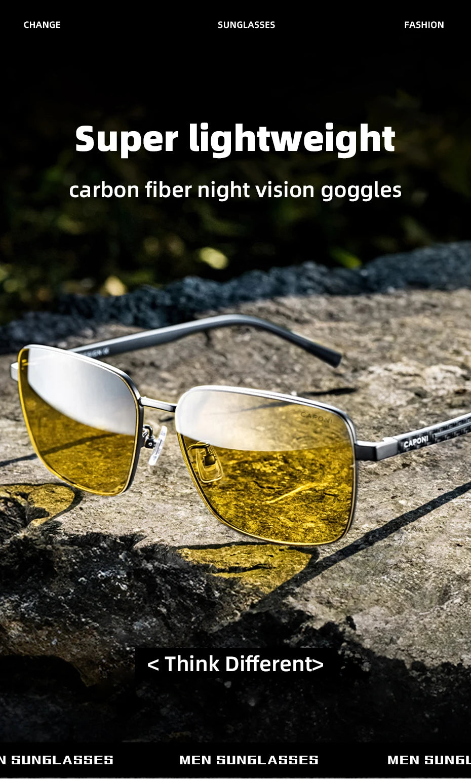 CAPONI Night Vision Sunglass
