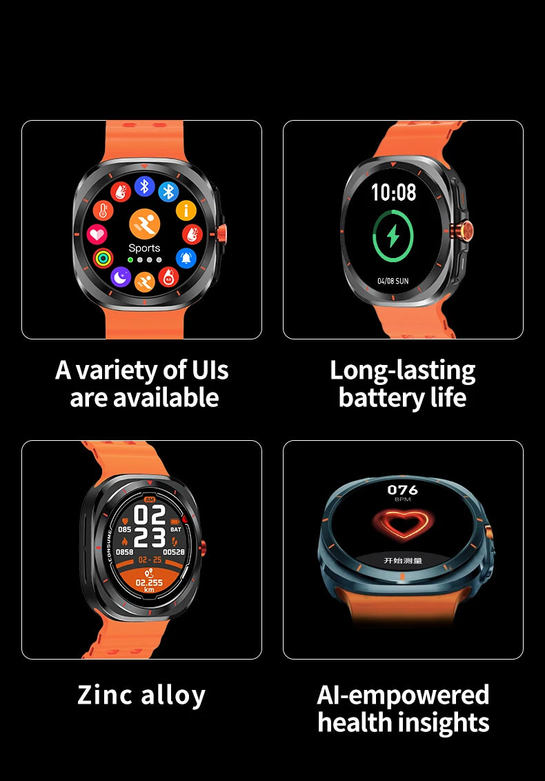 LAXASFIT Watch GT7 Ultra Smartwatch