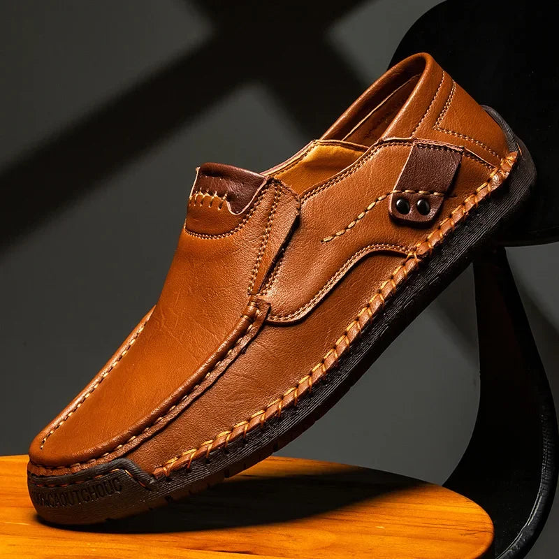 Loafers Breathable Slip on Italian  Shoes