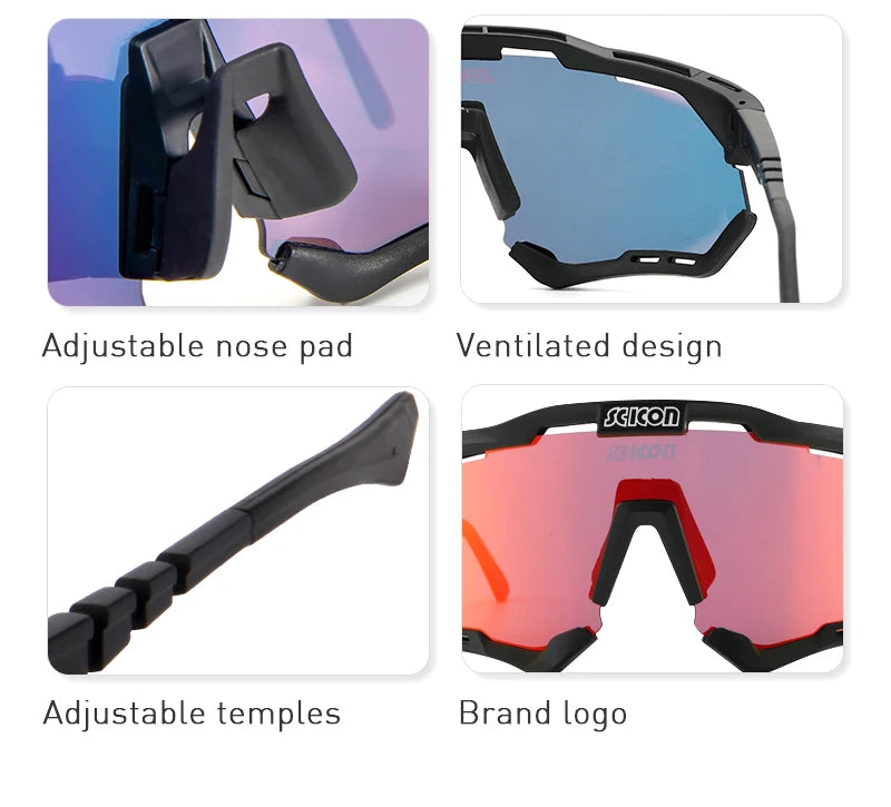 SCICON Polarized Cycling Glasses