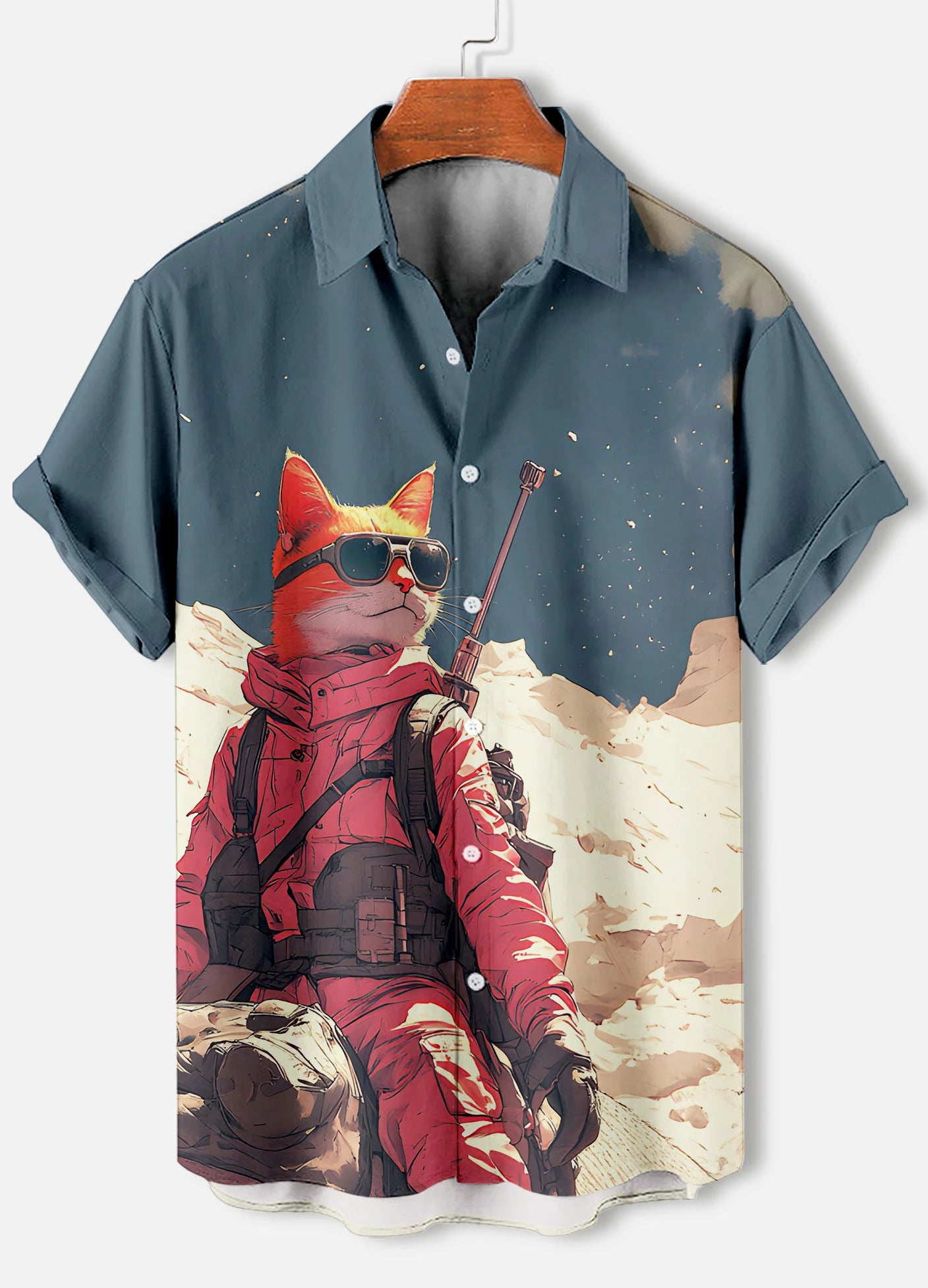 Retro Cartoon Anime Cat  Shirts